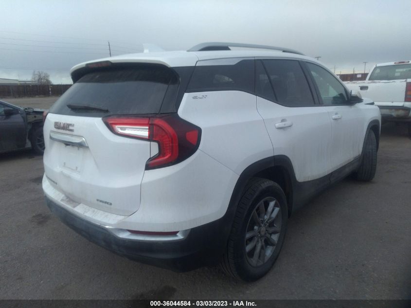 2022 GMC TERRAIN SLT VIN: 3GKALVEV7NL154734
