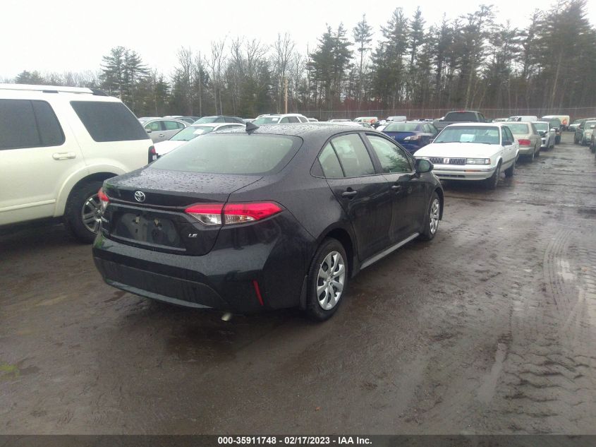 2022 TOYOTA COROLLA LE VIN: JTDEPMAE8NJ228882