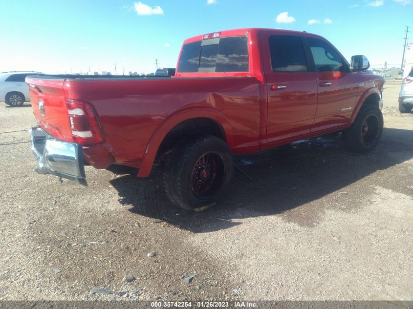 2021 RAM 2500 LARAMIE VIN: 3C6UR4FJXMG619812