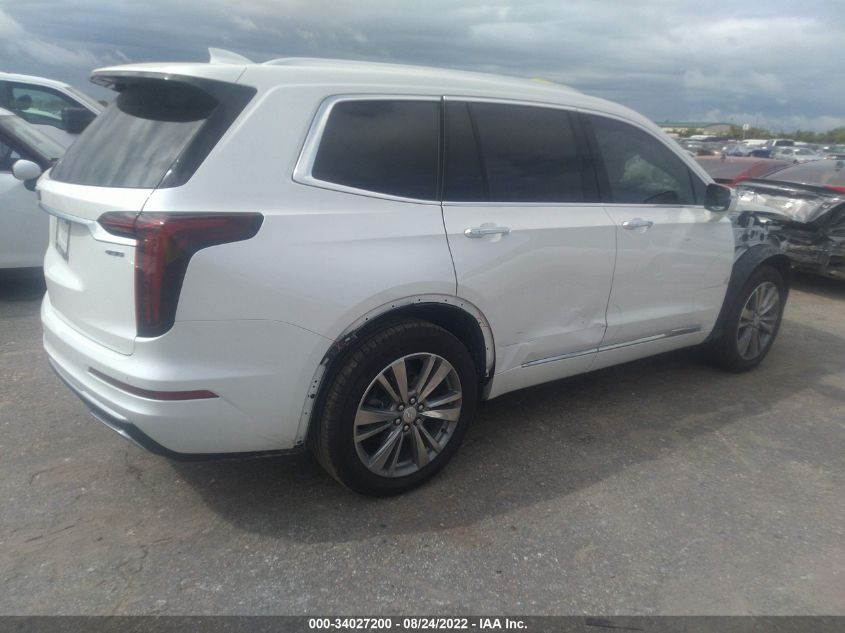 2022 CADILLAC XT6 PREMIUM LUXURY VIN: 1GYKPCRS1NZ119442