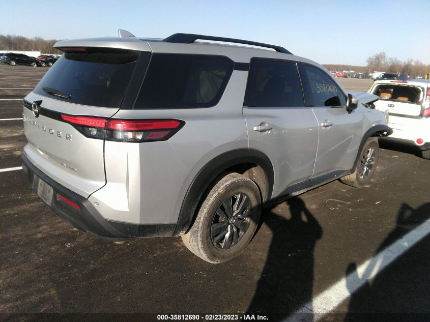 2022 NISSAN PATHFINDER SV VIN: 5N1DR3BCXNC236754