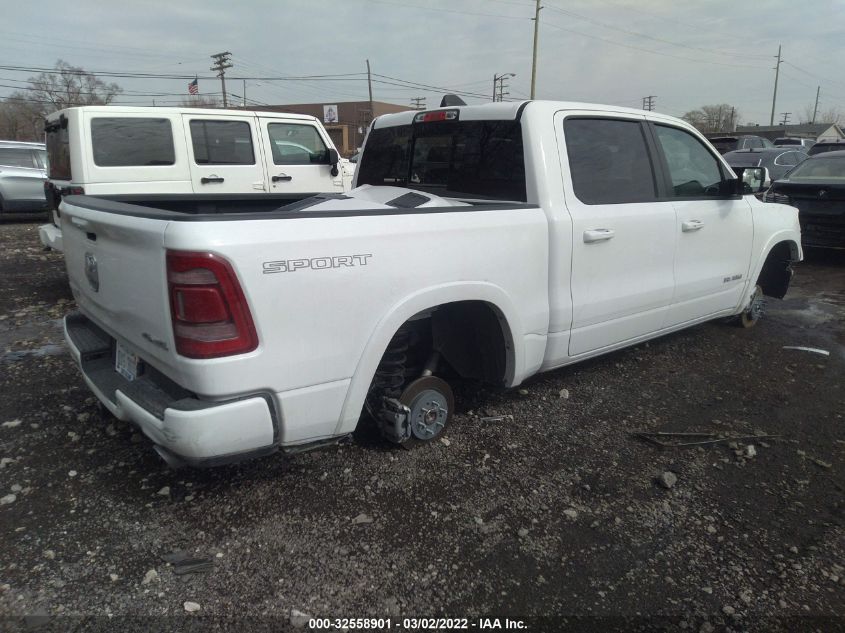 2022 RAM 1500 LARAMIE VIN: 1C6SRFJTXNN140911