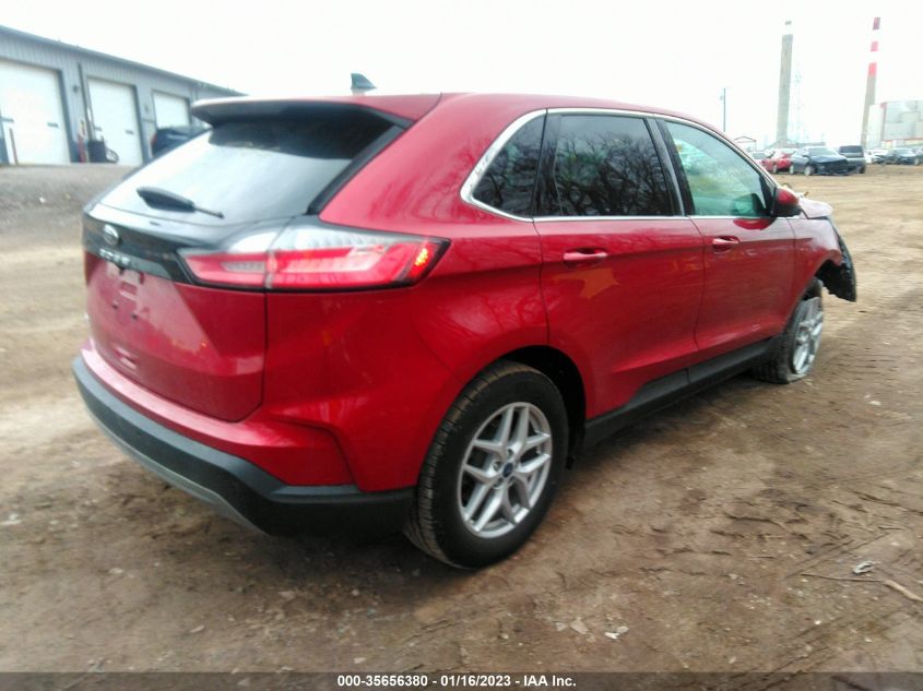 2021 FORD EDGE SEL VIN: 2FMPK3J97MBA35366