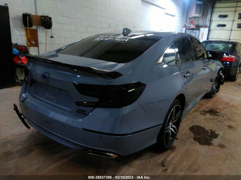 2022 HONDA ACCORD SEDAN TOURING VIN: 1HGCV2F93NA009360