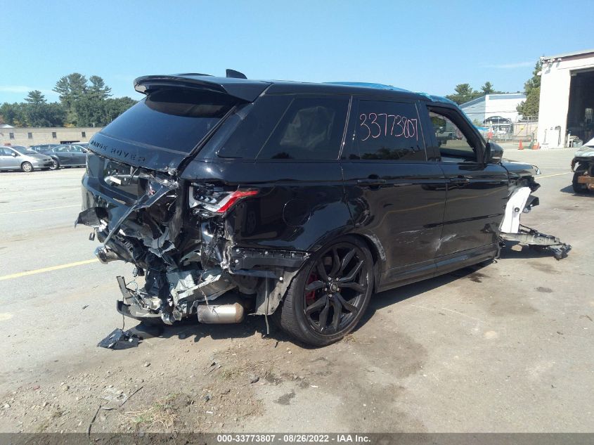 2022 LAND ROVER RANGE ROVER SPORT SVR VIN: SALWZ2RE3NA201069