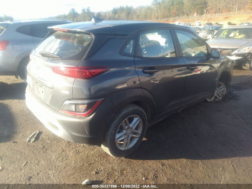 2022 HYUNDAI KONA SE VIN: KM8K2CAB1NU820622