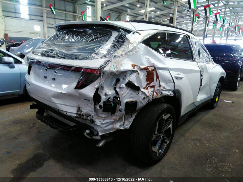 2022 HYUNDAI TUCSON LIMITED VIN: 008JECAE3NU058908