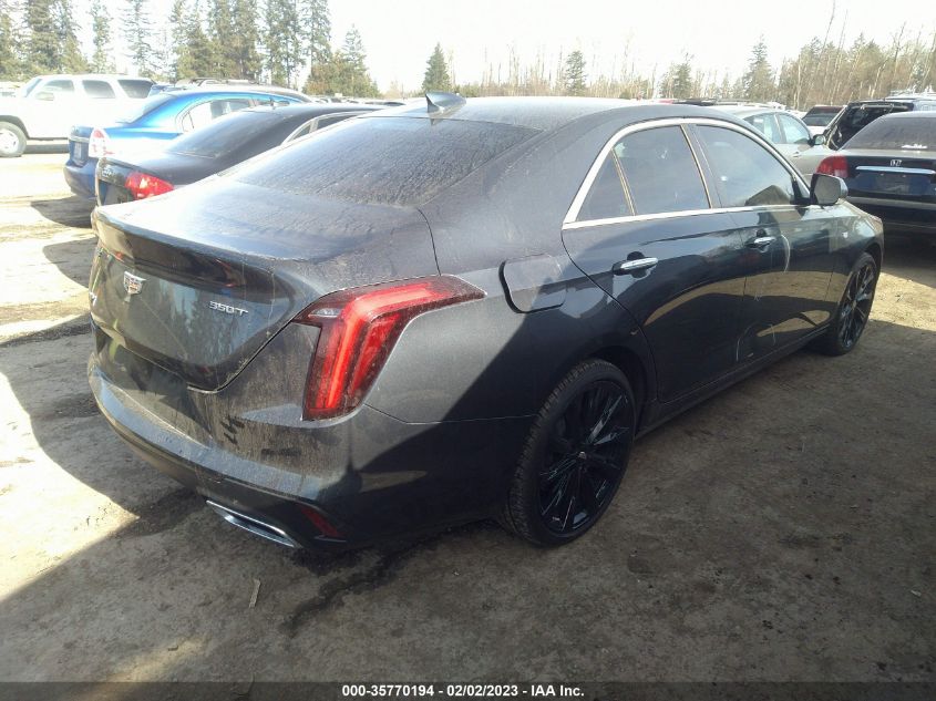 2021 CADILLAC CT4 LUXURY VIN: 1G6DK5RK1M0117186