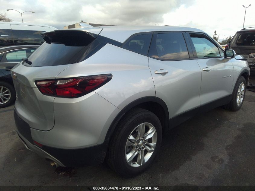 2021 CHEVROLET BLAZER LT VIN: 3GNKBCR46MS587546