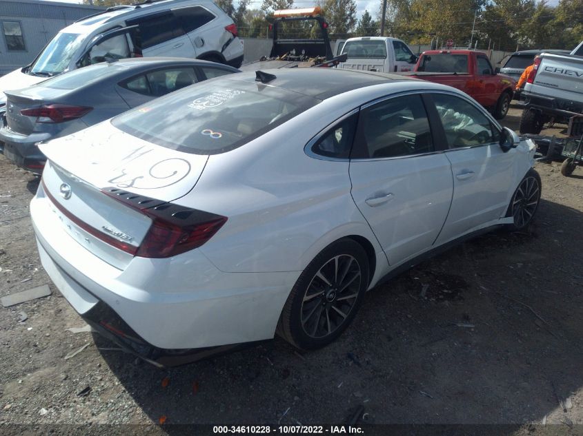 2022 HYUNDAI SONATA LIMITED VIN: KMHL34J23NA169907
