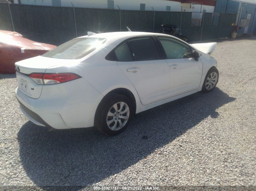 2021 TOYOTA COROLLA LE VIN: JTDEPMAE7MJ152375