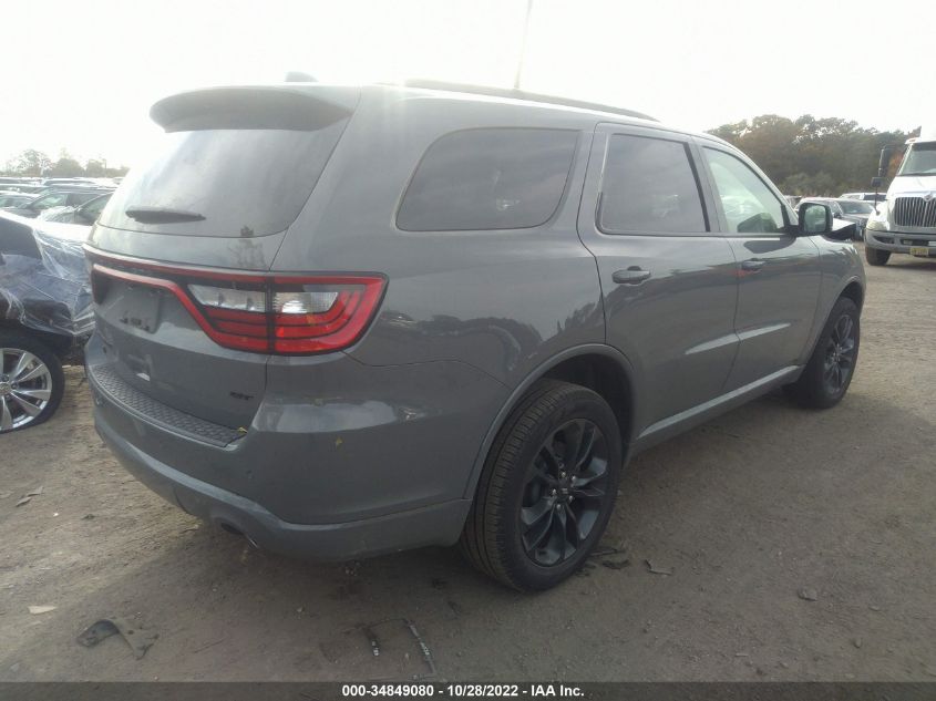 2022 DODGE DURANGO GT PLUS VIN: 1C4RDJDG1NC187313