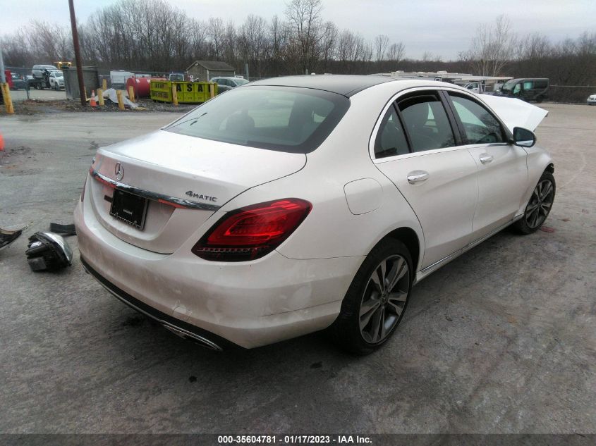 2021 MERCEDES-BENZ C-CLASS C 300 VIN: W1KWF8EB9MR648915