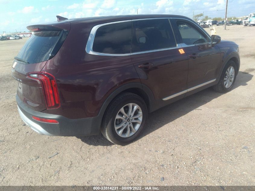 2022 KIA TELLURIDE LX VIN: 5XYP2DHC1NG218965