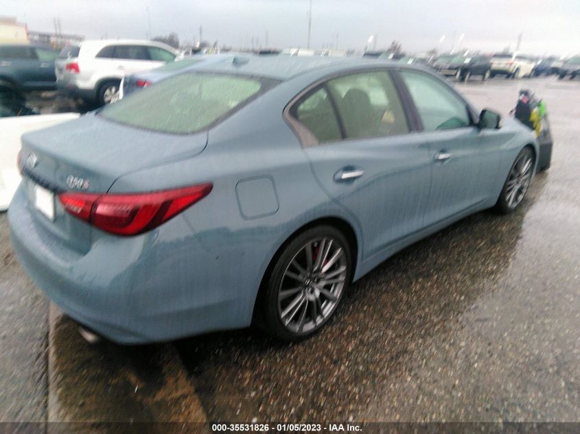 2021 INFINITI Q50 RED SPORT 400 VIN: JN1FV7DP8MM850407