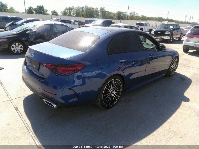 2022 MERCEDES-BENZ C-CLASS C 300 VIN: W1KAF4GB4NR020651