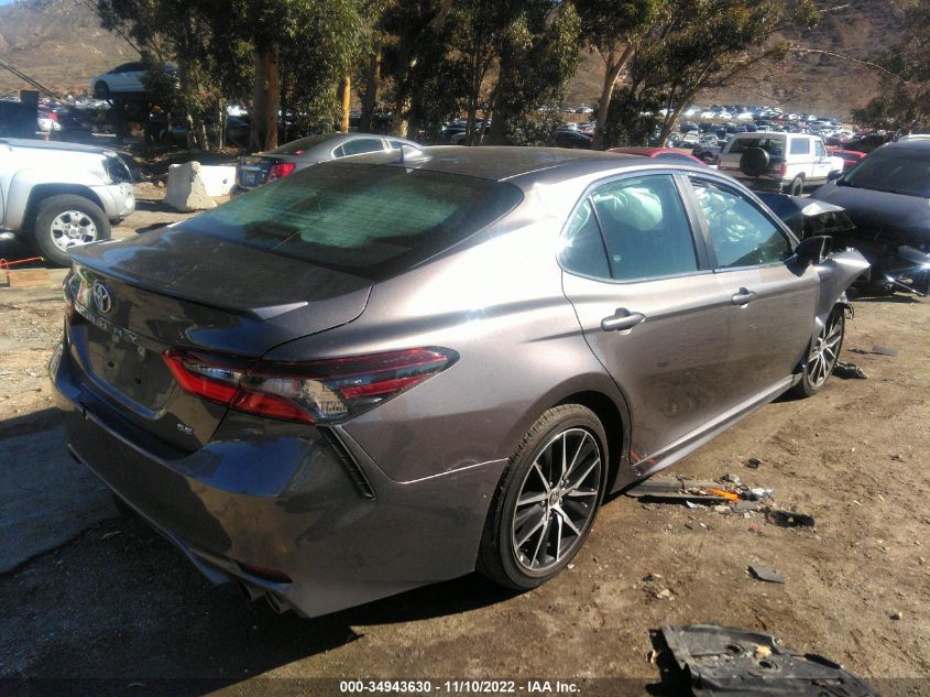 2022 TOYOTA CAMRY SE VIN: 4T1G11AK7NU671503