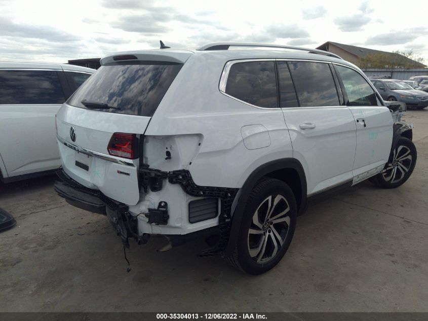 2021 VOLKSWAGEN ATLAS 2.0T SEL PREMIUM VIN: 1V2TP2CA4MC607854