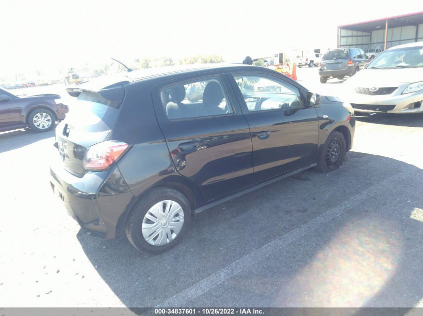 2021 MITSUBISHI MIRAGE ES/LE/CARBONITE EDITION VIN: ML32AUHJ8MH006181