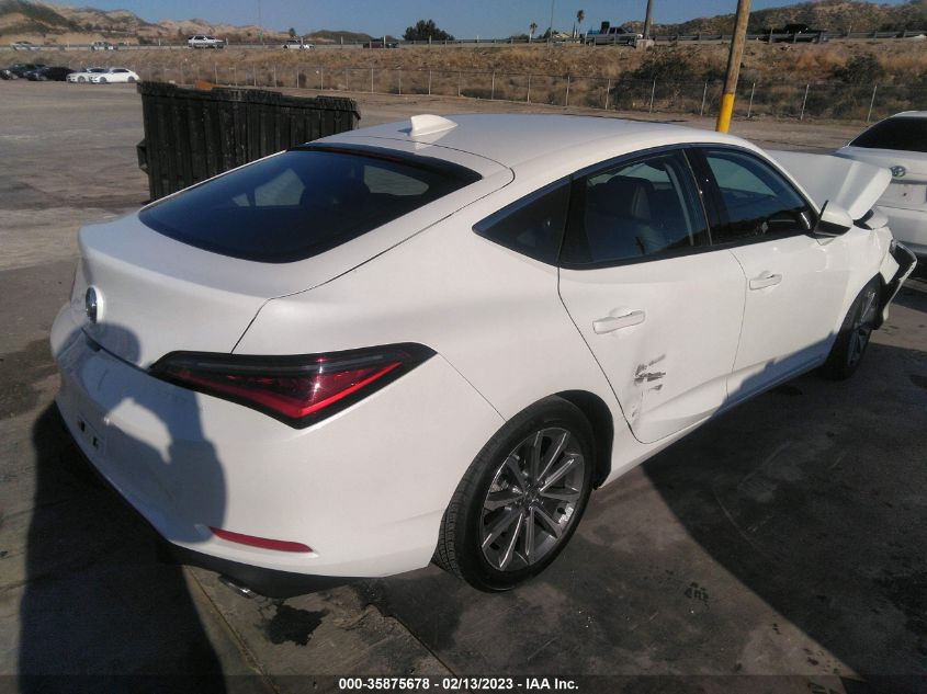 2023 ACURA INTEGRA VIN: 19UDE4H24PA016658