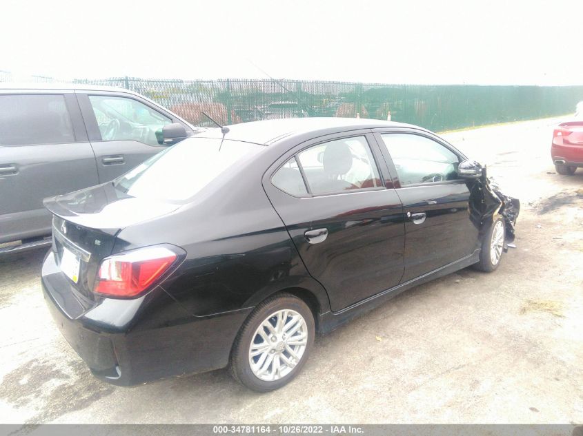 2021 MITSUBISHI MIRAGE G4 SE VIN: ML32FVFJ1MHF05885