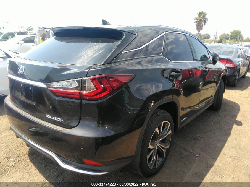 2022 LEXUS RX RX 450H VIN: 2T2HGMDA3NC084624