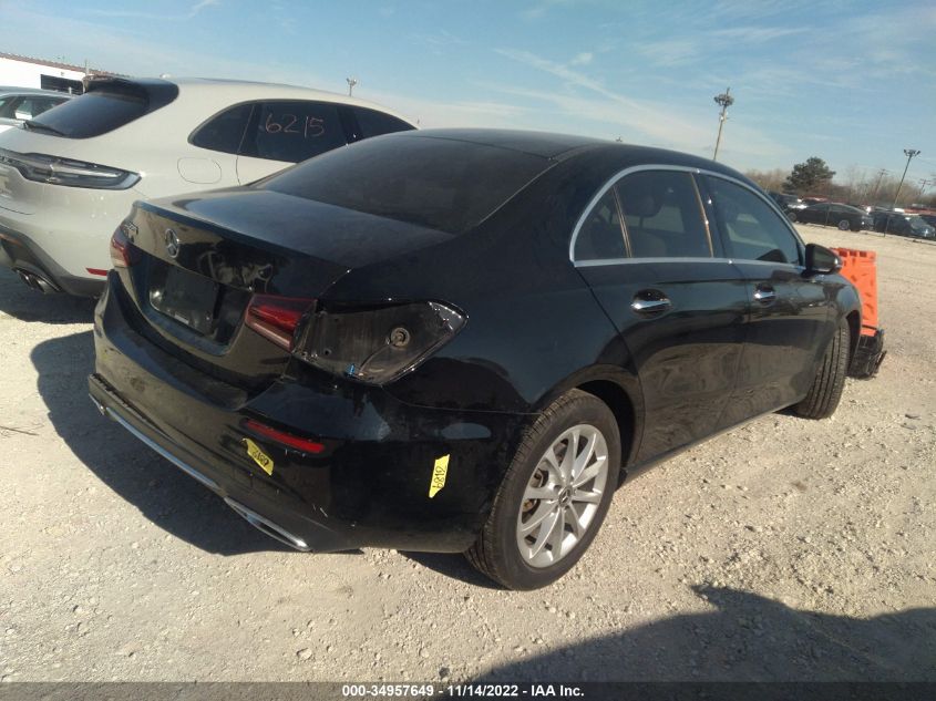 2020 MERCEDES-BENZ A-CLASS A 220 VIN: WDD3G4EBXLW038532