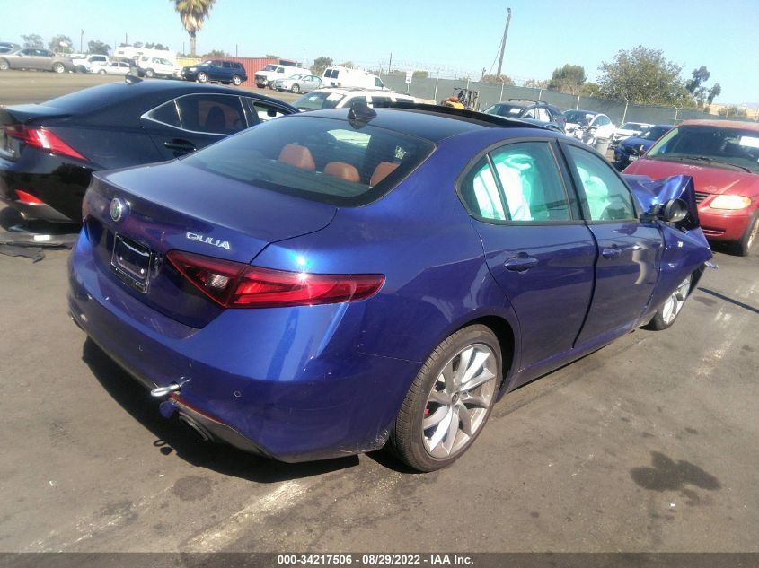 2022 ALFA ROMEO GIULIA TI VIN: ZARFAMBN9N7654782