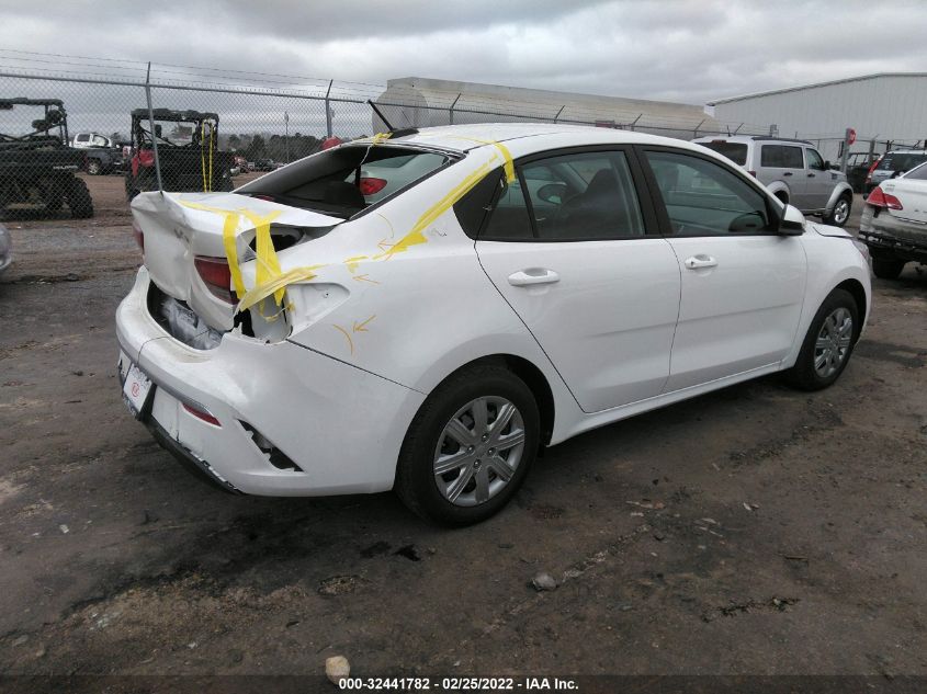 2022 KIA RIO LX VIN: 3KPA24AD8NE438108