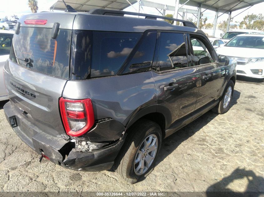 2021 FORD BRONCO SPORT BASE VIN: 3FMCR9A61MRA77052