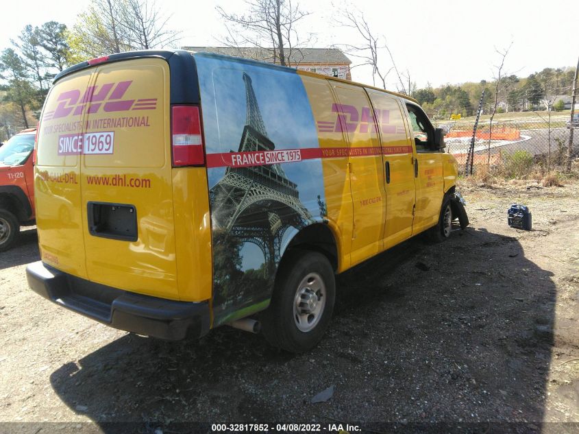 2020 CHEVROLET EXPRESS CARGO VAN VIN: 1GCWGAFG5L1237954