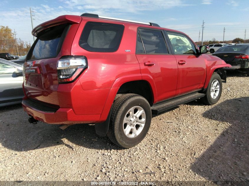 2022 TOYOTA 4RUNNER SR5 PREMIUM VIN: JTENU5JR6N6023027