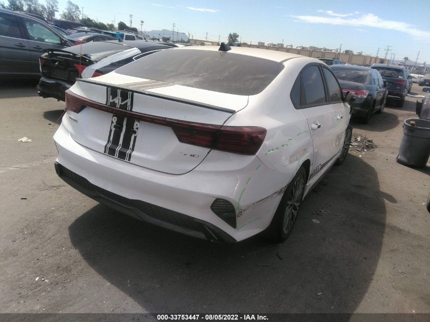 2022 KIA FORTE GT-LINE VIN: 3KPF54AD1NE500624