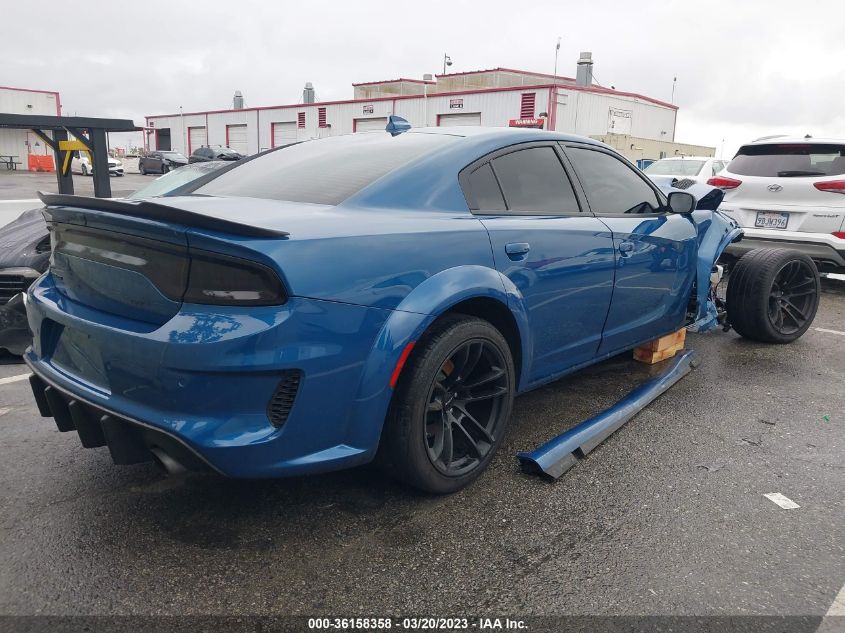 2022 DODGE CHARGER SCAT PACK WIDEBODY VIN: 2C3CDXGJ6NH142594