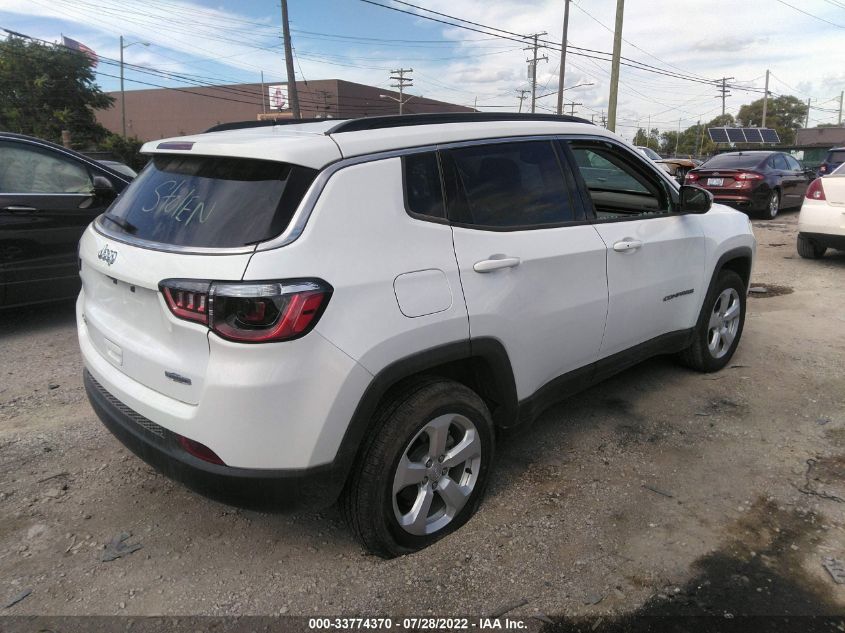 2022 JEEP COMPASS LATITUDE VIN: 3C4NJDBB8NT136590