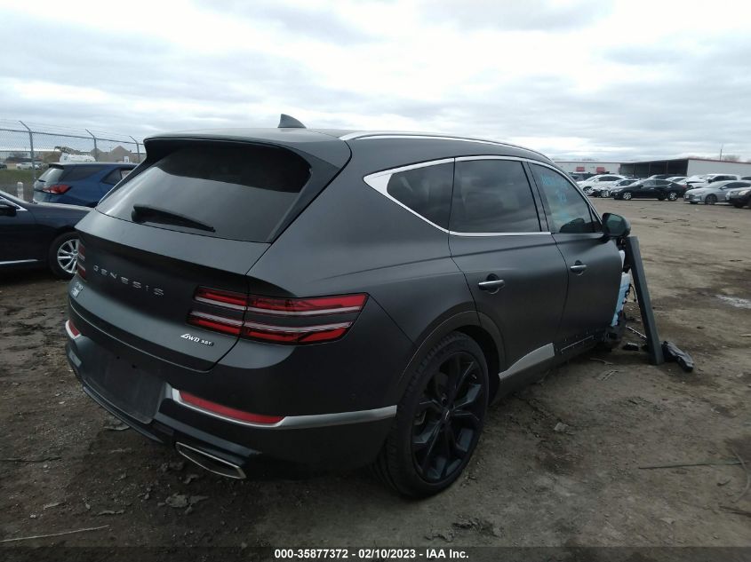 2022 GENESIS GV80 PRESTIGE SIGNATURE VIN: KMUHCESC8NU094026