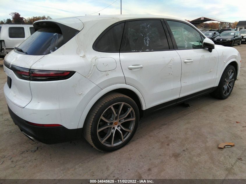 2020 PORSCHE CAYENNE VIN: WP1AA2AY6LDA00744