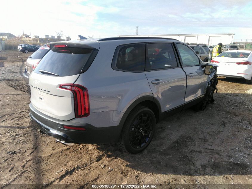 2022 KIA TELLURIDE EX VIN: 5XYP3DHC0NG279706