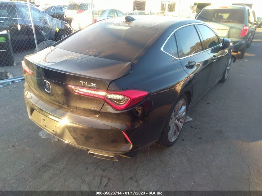 2021 ACURA TLX W/TECHNOLOGY PACKAGE VIN: 19UUB5F40MA010175