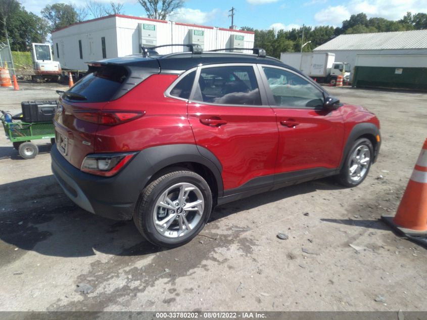 2022 HYUNDAI KONA SEL VIN: KM8K6CAB8NU917823