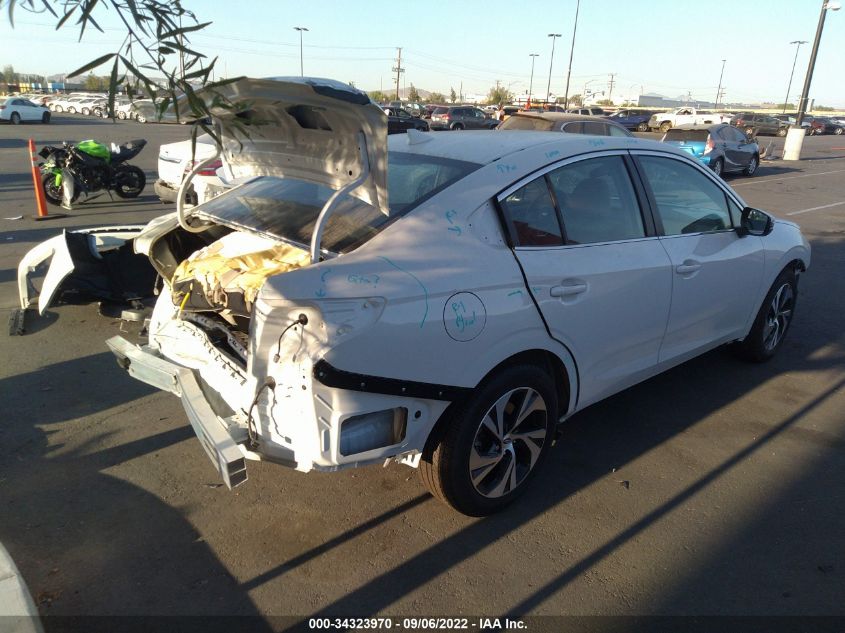 2022 SUBARU LEGACY PREMIUM VIN: 4S3BWAF68N3013917