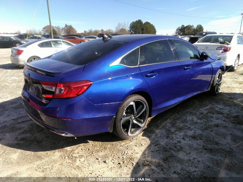 2022 HONDA ACCORD HYBRID SPORT VIN: 1HGCV3F24NA019744