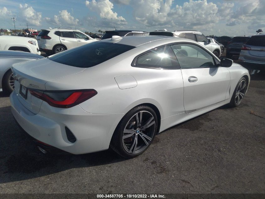2022 BMW 4 SERIES 430I VIN: WBA53AP08NCJ61708