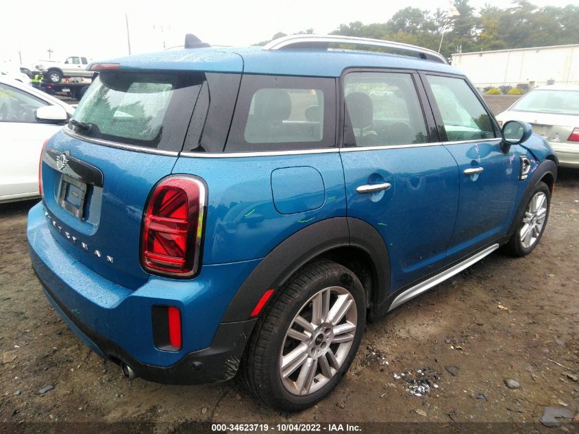 2021 MINI COUNTRYMAN COOPER S VIN: WMZ83BR0XM3N25340