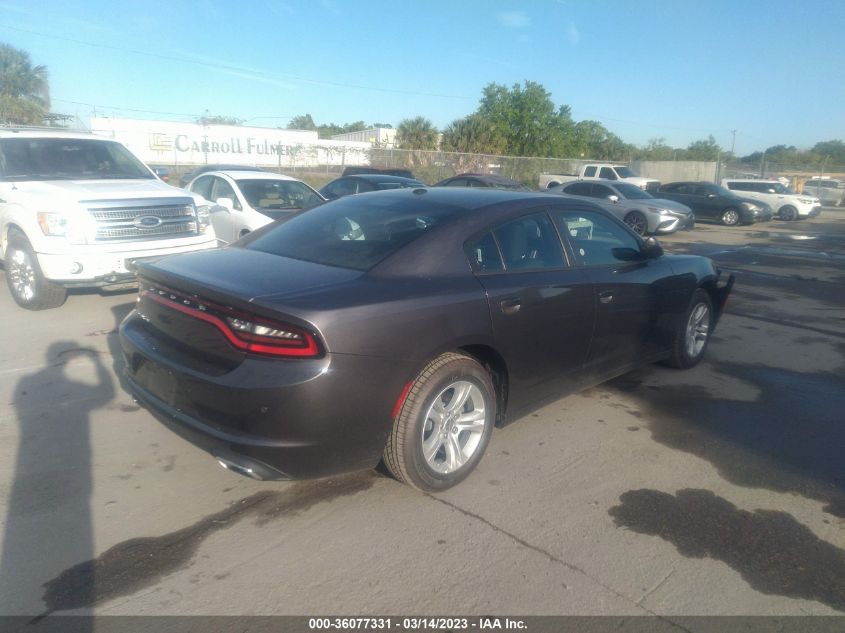 2022 DODGE CHARGER SXT VIN: 2C3CDXBG0NH261270