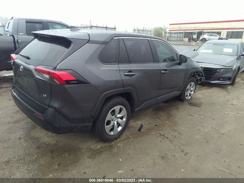 2022 TOYOTA RAV4 LE VIN: 2T3H1RFV6NW232242