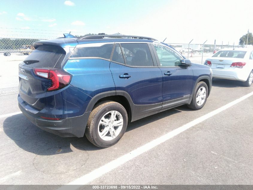 2022 GMC TERRAIN SLE VIN: 3GKALMEV9NL125634