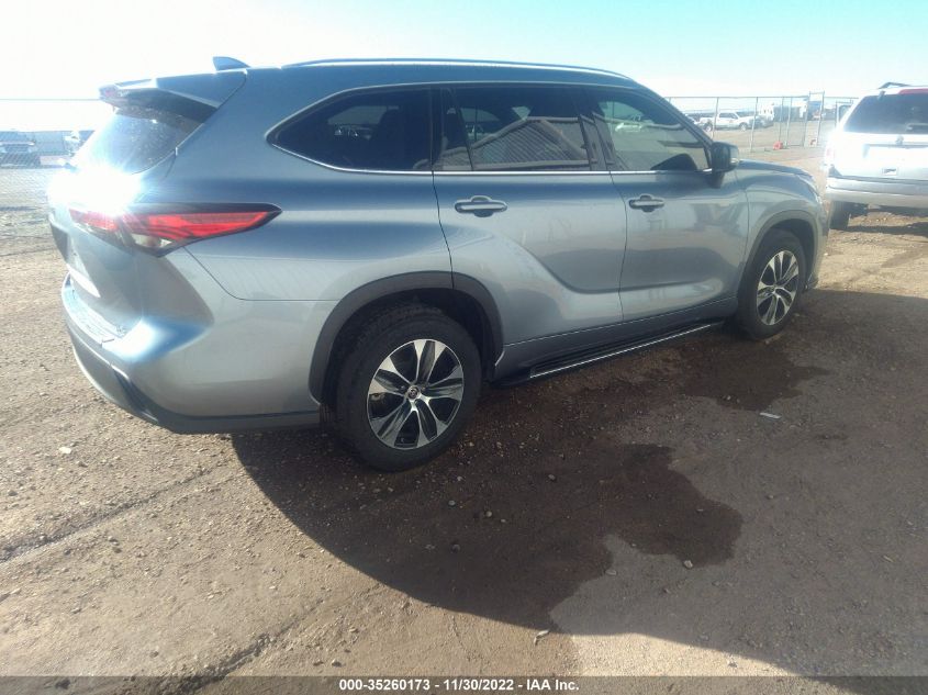 2020 TOYOTA HIGHLANDER XLE VIN: 5TDGZRAH6LS020901