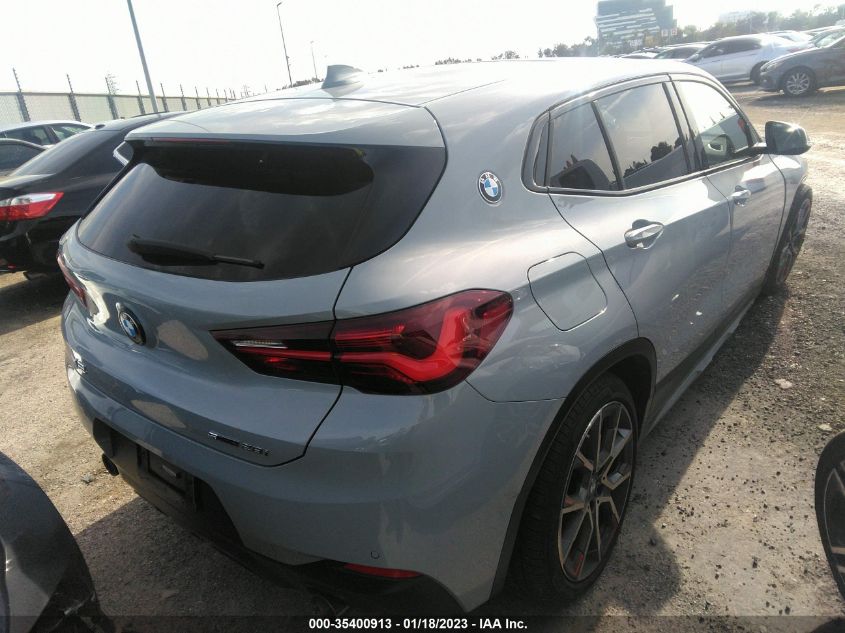 2022 BMW X2 SDRIVE28I VIN: WBXYH9C05N5U54883