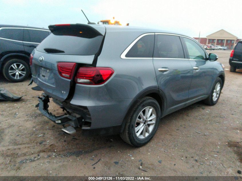 2020 KIA SORENTO LX V6 VIN: 5XYPG4A5XLG613656
